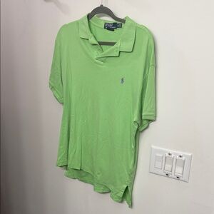 Polo by Ralph Lauren Green Men's Polo Shirt
